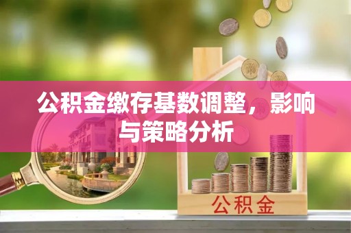 清溪公积金缴存基数调整，影响与策略分析