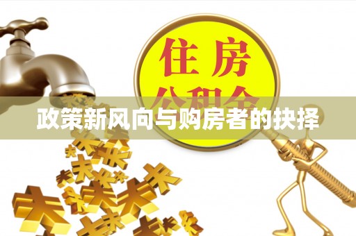 清溪政策新风向与购房者的抉择