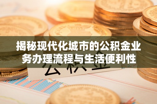 清溪揭秘现代化城市的公积金业务办理流程与生活便利性