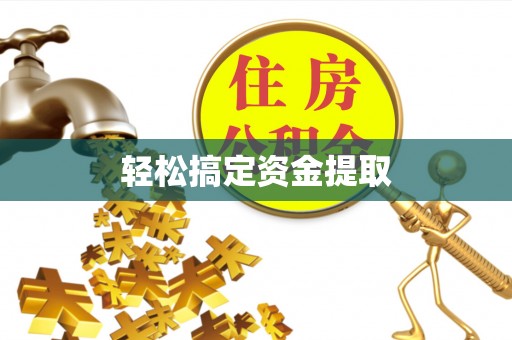 清溪轻松搞定资金提取