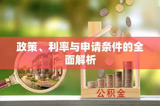 清溪政策、利率与申请条件的全面解析